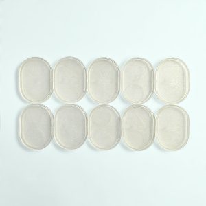 10 stk Ovale Deksler/membraner til ELKO våtromslysbryter (80 kr stk, spar 20%)