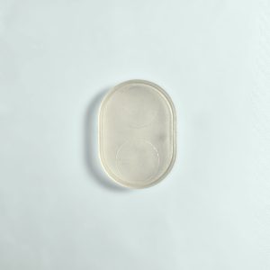 1 stk Oval Deksel/membran til ELKO våtromslysbryter.