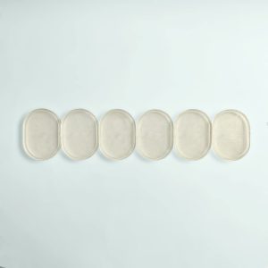 5 Stk Ovale Deksler/membraner til ELKO våtromslysbryter. (90 kr stk, spar 10%)